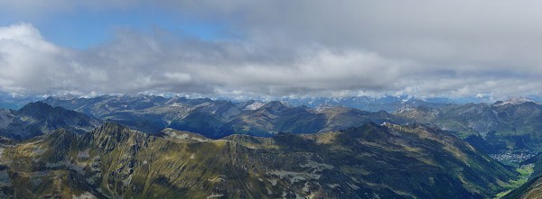 Panorama Richtung Unterengadin